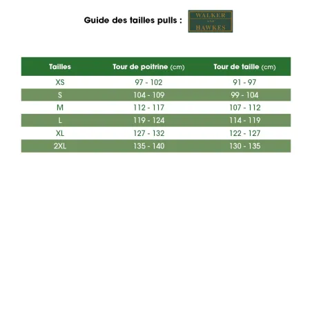 Pull Burdale Vert Walker and Hawkes - Élevage & Outdoor