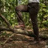 Pantalon velours côtelé marron Calvados T38-T60