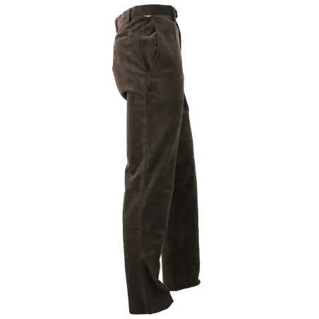 Pantalon velours côtelé marron Calvados T38-T60