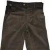 Pantalon velours côtelé marron Calvados T38-T60