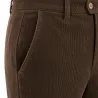 Pantalon velours côtelé marron Calvados T38-T60
