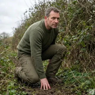 Pantalon chasse Vernon-Tabac résistant et ergonomique