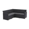 Salon extérieur Claire 5p Keter® - Canapé + table rangement