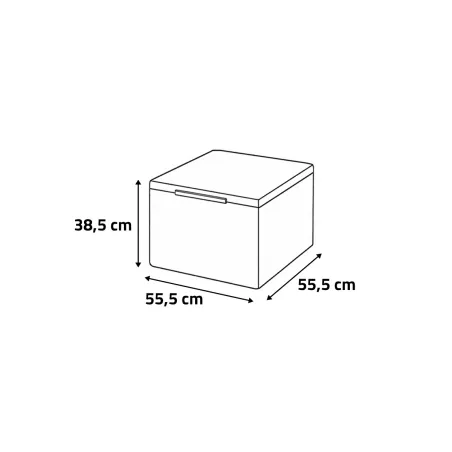 Salon extérieur Claire 5p Keter® - Canapé + table rangement