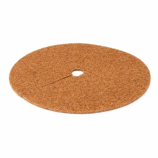 3 disques paillage coco Ø35 cm - biodégradables jardin