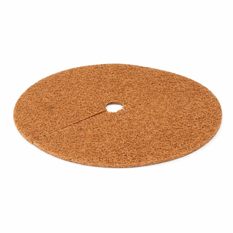 3 disques paillage coco Ø35 cm - biodégradables jardin