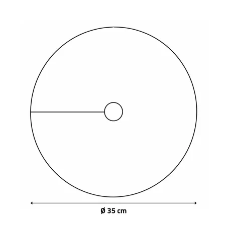 3 disques paillage coco Ø35 cm - biodégradables jardin