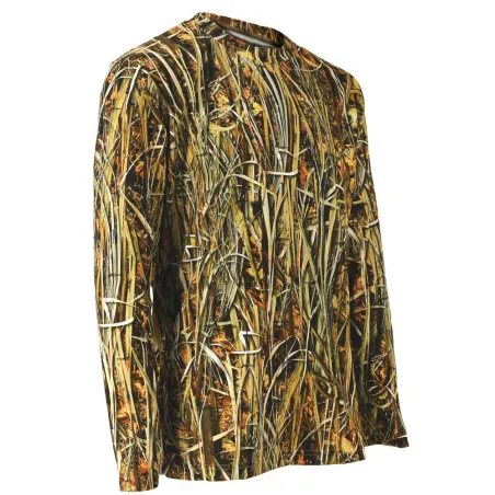 T-shirt Ghost Camo roseaux - Manches longues
