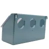 Mangeoire 3 cases pour cages 14,7x25x10 cm - Élevage