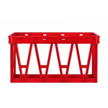 Caisse empilable pour transport de plateaux à œufs 360p