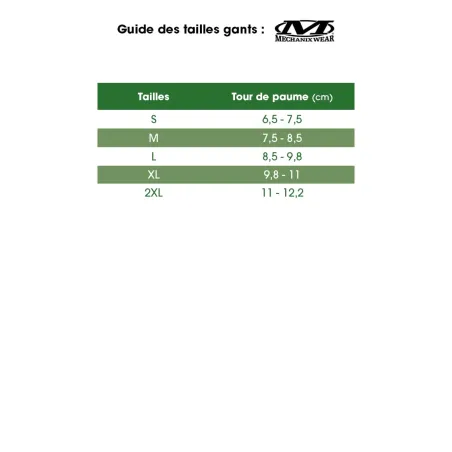 Gants Fastfit microfibre flexibles vert olive - M à XL