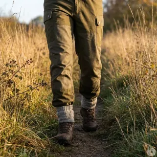 Pantalon roncier robuste kaki - Tailles 40 à 60