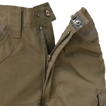 Pantalon roncier robuste kaki - Tailles 40 à 60