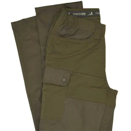 Pantalon roncier robuste kaki - Tailles 40 à 60