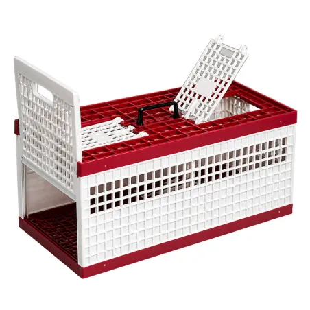 Cage transport petit gibier plastique 60x30x26 cm