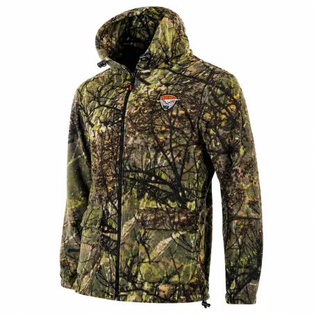 Veste polaire brossée Sportchief capuche et 2 poches
