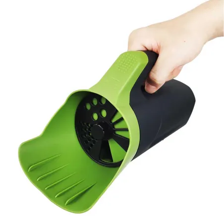 Épandeur à Main 15x11xH27cm - Semoir Pratique pour Jardin