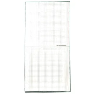 Porte grillagée 1x2m pour volière ou enclos