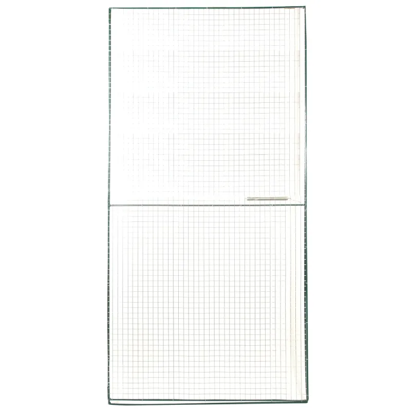 Porte grillagée 1x2m pour volière ou enclos