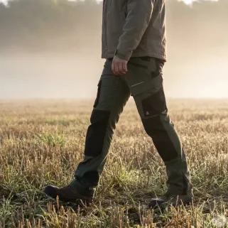Pantalon Stretch Memory vert - Confort et robustesse