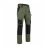 Pantalon Stretch Memory vert - Confort et robustesse