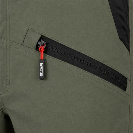 Pantalon Stretch Memory vert - Confort et robustesse