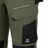 Pantalon Stretch Memory vert - Confort et robustesse