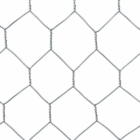 Grillage galvanisé hexagonal 50mm - H 0,5m x 25m