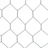 Grillage galvanisé hexagonal 50mm - H 0,5m x 25m