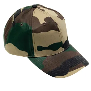 Casquette enfant camo rigide coton-polyester CE - taille unique