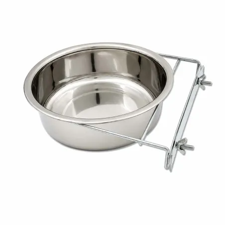 Mangeoire chenil inox 23 cm - Fixation murale 2,8 L