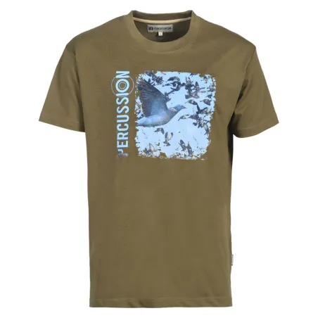 T-shirt Palombe coton 180g/m² col rond manches courtes