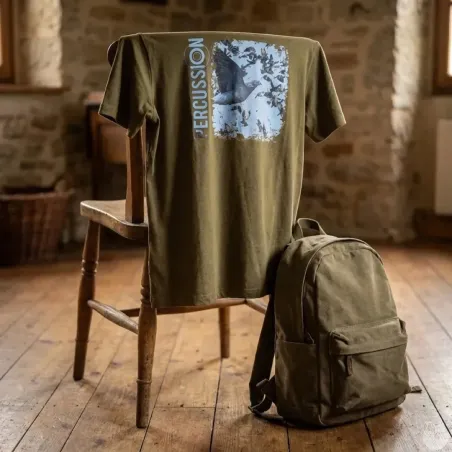 T-shirt Palombe coton 180g/m² col rond manches courtes