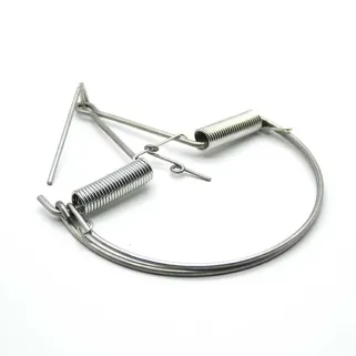 Lot de 10 pièges à loirs Ø15 cm - Acier résistant