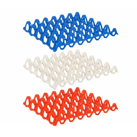 Plateaux œufs empilables 30x30 cm - Lot de 10 - Alimentaire