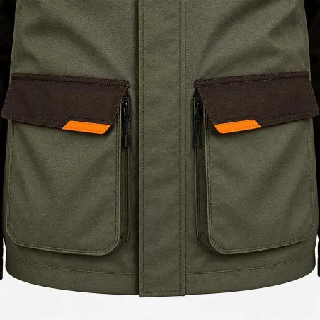 Parka Homme Winchester® Track Racoon Vert - Confort & Style