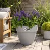 Pot de fleurs Ø30xH25cm Elho® gris en plastique recyclé