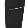 Pack 2 shorts Mekong gris - travail extensible 260g/m²