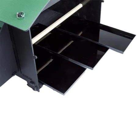 Lot de 3 bacs à déjections pour poulailler 8-15 poules