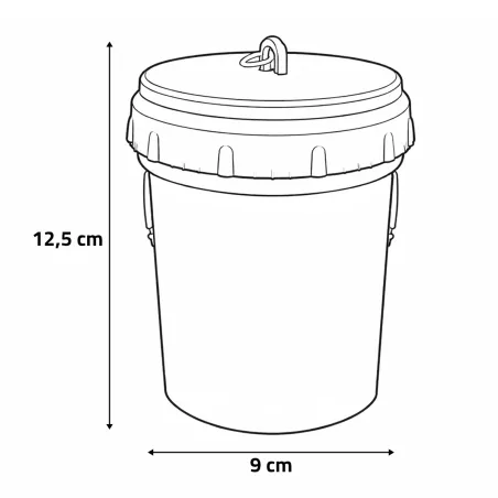 Piège à guêpes écologique en plastique résistant sans chimie