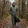 Manteau imperméable kaki coupe-vent S à 3XL