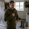 Blouson polaire Percussion kaki/marron M à 4XL