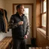 Veste matelassée sans manches col montant S à 3XL