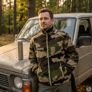 Blouson polaire commando CE camouflage - Taille XL