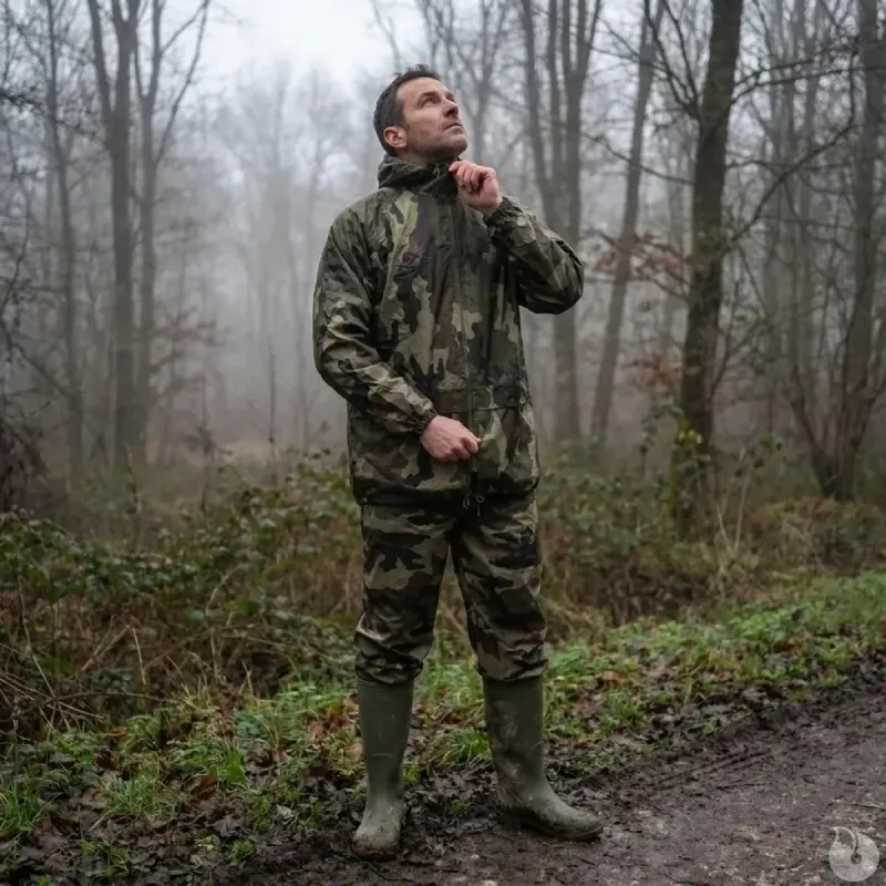 Tenue pluie camouflage imperméable M à 3XL