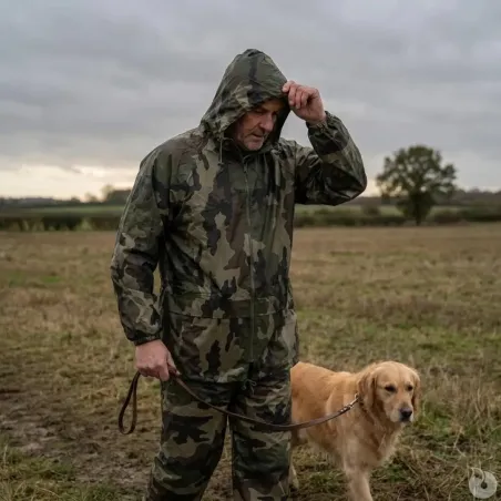 Tenue pluie camouflage imperméable M à 3XL