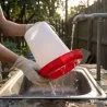 Mangeoire à trémie 1,5 kg pour volailles | Ducatillon
