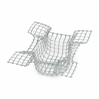 Trémie métal 5x5mm pour agrainoir - Gibier & volailles