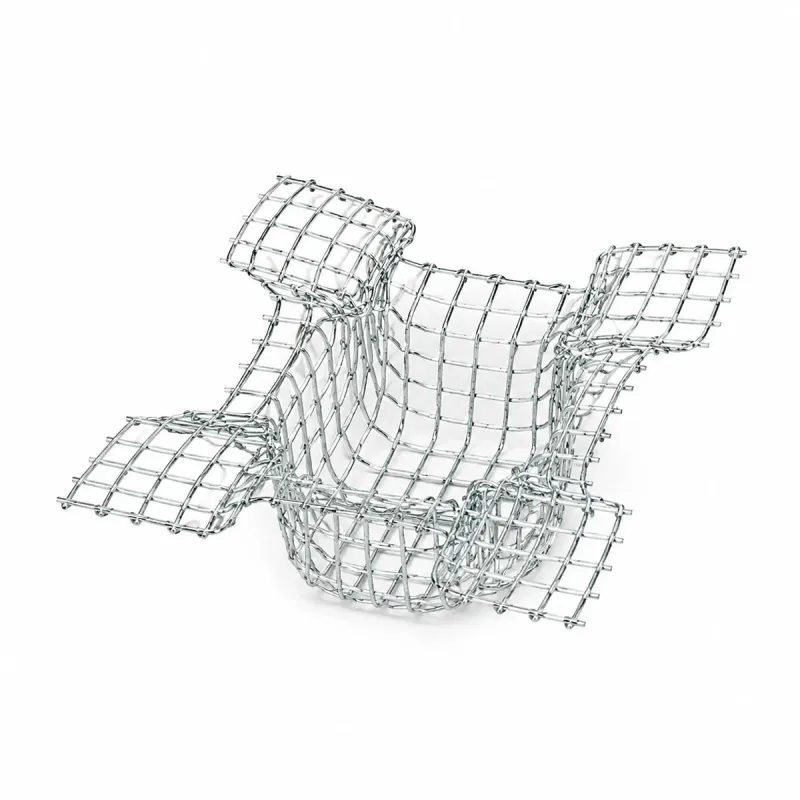 Trémie métal 5x5mm pour agrainoir - Gibier & volailles