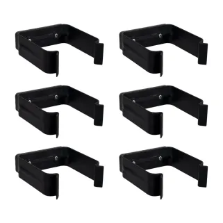 Lot de 6 fixations rapides pour abreuvoirs à pipette 0,5L/1L